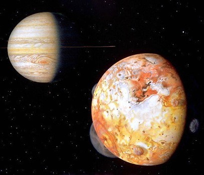 Jupiter Io Seen By Voyager