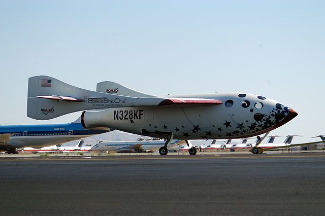 SpaceShipOne By D. Ramey Logan