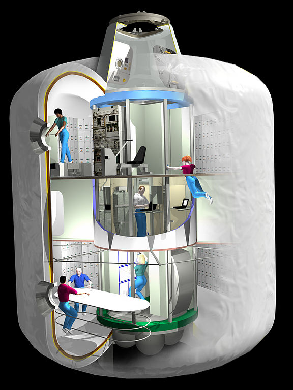 Transhab Cutaway NASA