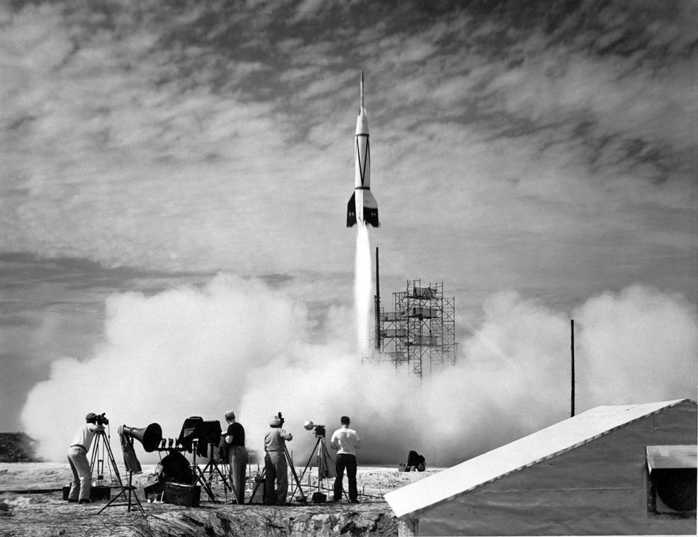 US Test Launch V2 Rocket
